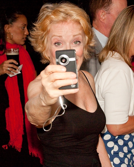 Holland Taylor 'Flips' me off Photo