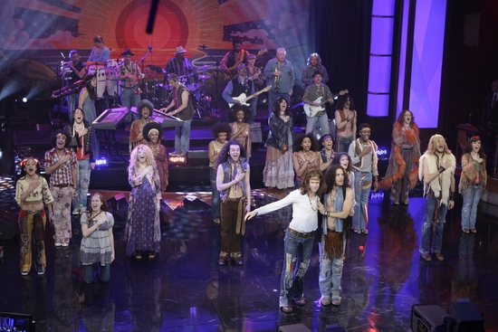 Photo Flash: The Cast of HAIR Visits The Tonight Show Image