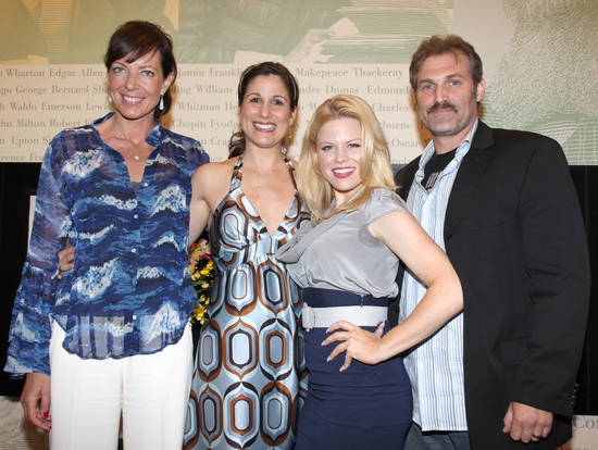 Allison Janney, Stephanie J. Block, Megan Hilty and Marc Kudisch Photo