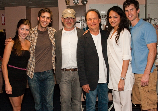 Photo Coverage: Steven Spielberg and Billy Crystal Visit Backstage At Broadway's WEST SIDE STORY Image