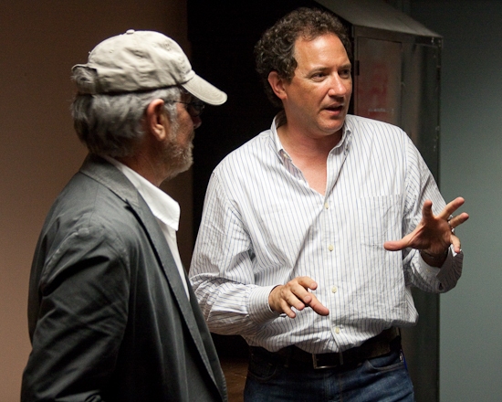 Photo Coverage: Steven Spielberg and Billy Crystal Visit Backstage At Broadway's WEST SIDE STORY Image