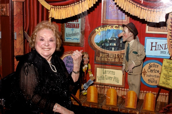 Rose Marie with the Jimmy Durante Marionette from Sound of Music Photo