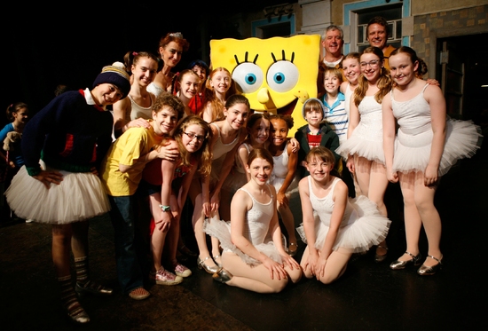 Photo Flash: Broadway's 'BILLY ELLIOT' Meets 'SpongeBob SquarePants' Image