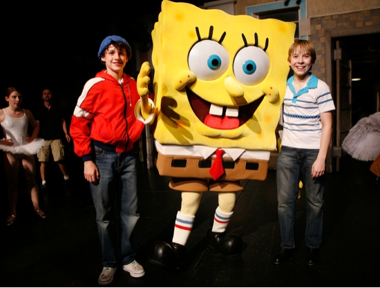 Photo Flash: Broadway's 'BILLY ELLIOT' Meets 'SpongeBob SquarePants' Image