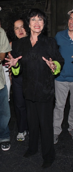 Photo Coverage: Chita Rivera Visits Broadway's IN THE HEIGHTS at the Richard Rodgers Theatre Image