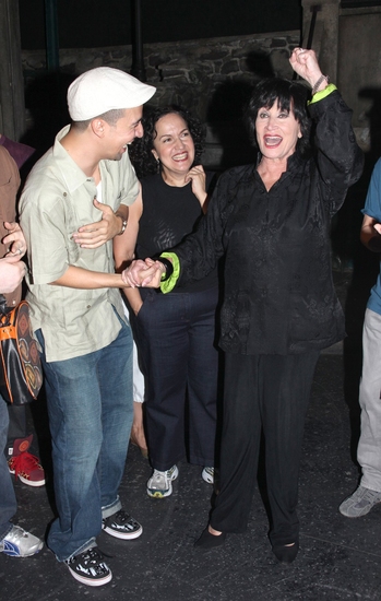 Photo Coverage: Chita Rivera Visits Broadway's IN THE HEIGHTS at the Richard Rodgers Theatre Image