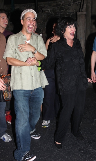 Photo Coverage: Chita Rivera Visits Broadway's IN THE HEIGHTS at the Richard Rodgers Theatre Image