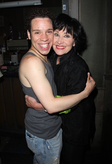 Photo Coverage: Chita Rivera Visits Broadway's IN THE HEIGHTS at the Richard Rodgers Theatre Image