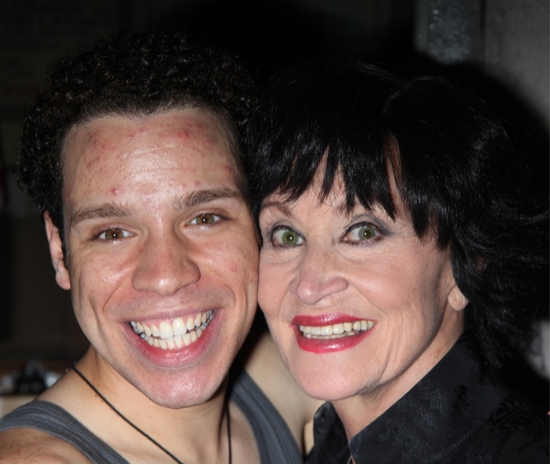 Photo Coverage: Chita Rivera Visits Broadway's IN THE HEIGHTS at the Richard Rodgers Theatre Image