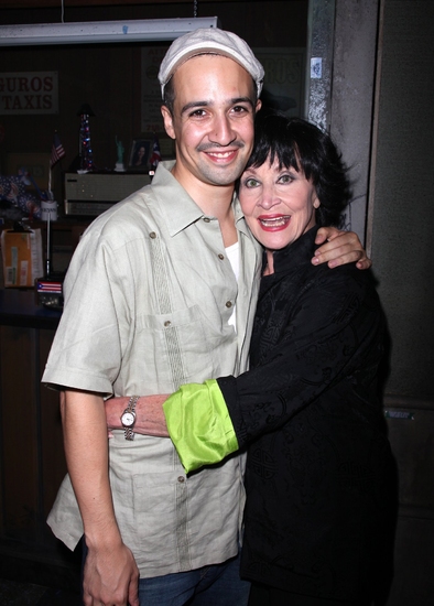 Photo Coverage: Chita Rivera Visits Broadway's IN THE HEIGHTS at the Richard Rodgers Theatre Image
