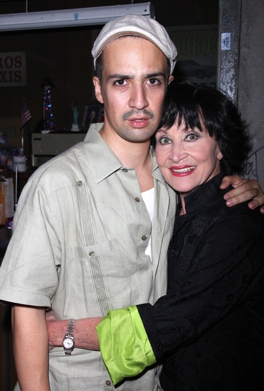 Photo Coverage: Chita Rivera Visits Broadway's IN THE HEIGHTS at the Richard Rodgers Theatre Image