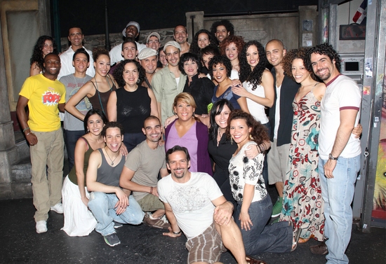 Photo Coverage: Chita Rivera Visits Broadway's IN THE HEIGHTS at the Richard Rodgers Theatre Image