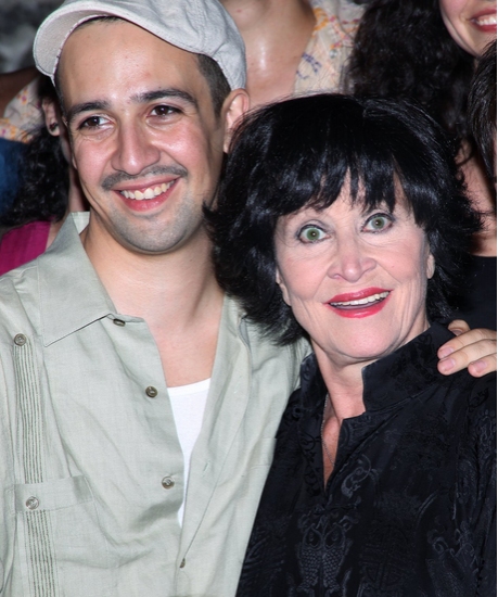 Photo Coverage: Chita Rivera Visits Broadway's IN THE HEIGHTS at the Richard Rodgers Theatre Image