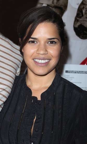 Photo Coverage: UGLY BETTY Star America Ferrera Visits THE TEMPERMENTALS Image
