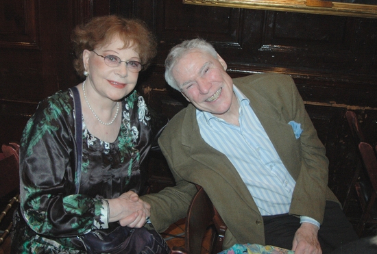 Isabel Brown and Jacques d'Amboise waiting for the show to begin Photo