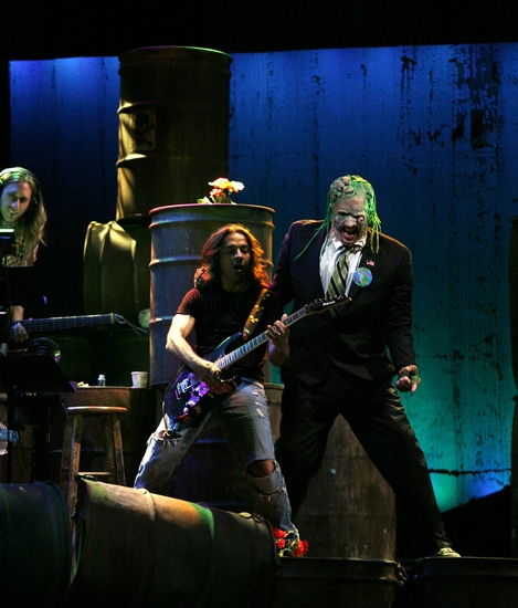 Photo Coverage: BWW Visits 'THE TOXIC AVENGER' - Nicholas Rodriguez Takes A Bow Image