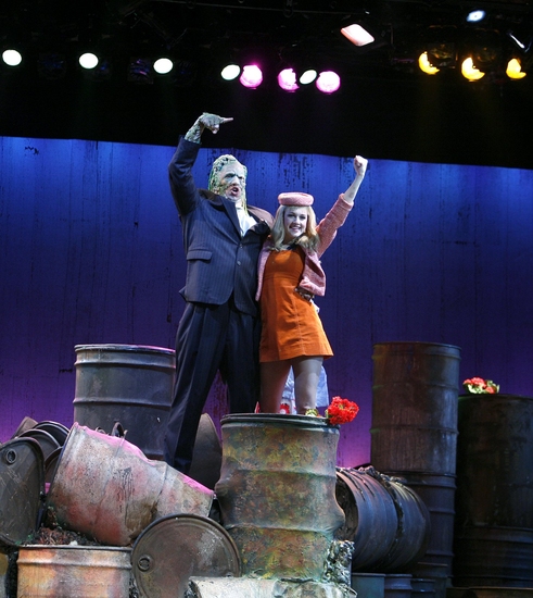Photo Coverage: BWW Visits 'THE TOXIC AVENGER' - Nicholas Rodriguez Takes A Bow Image
