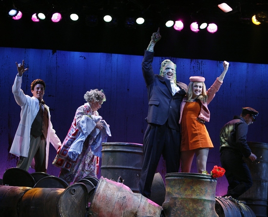 Photo Coverage: BWW Visits 'THE TOXIC AVENGER' - Nicholas Rodriguez Takes A Bow Image