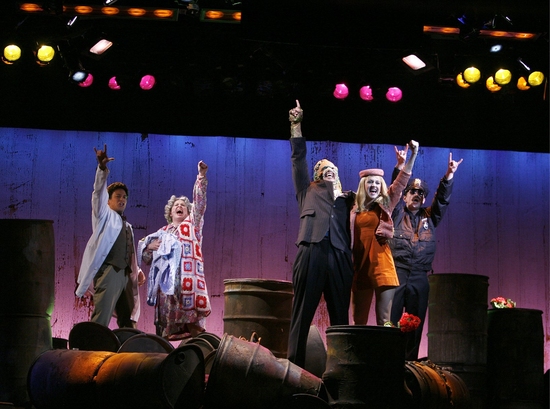 Photo Coverage: BWW Visits 'THE TOXIC AVENGER' - Nicholas Rodriguez Takes A Bow Image
