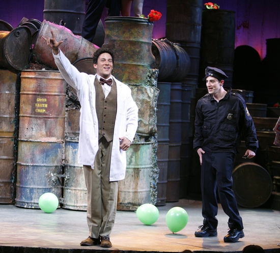 Photo Coverage: BWW Visits 'THE TOXIC AVENGER' - Nicholas Rodriguez Takes A Bow Image
