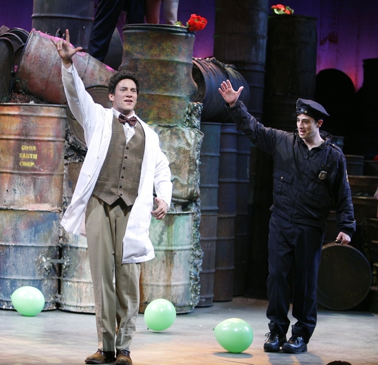 Photo Coverage: BWW Visits 'THE TOXIC AVENGER' - Nicholas Rodriguez Takes A Bow Image