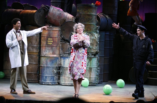 Photo Coverage: BWW Visits 'THE TOXIC AVENGER' - Nicholas Rodriguez Takes A Bow Image