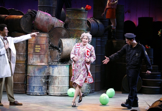 Photo Coverage: BWW Visits 'THE TOXIC AVENGER' - Nicholas Rodriguez Takes A Bow Image