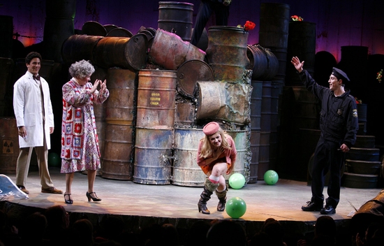 Photo Coverage: BWW Visits 'THE TOXIC AVENGER' - Nicholas Rodriguez Takes A Bow Image