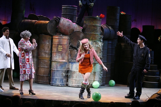 Photo Coverage: BWW Visits 'THE TOXIC AVENGER' - Nicholas Rodriguez Takes A Bow Image