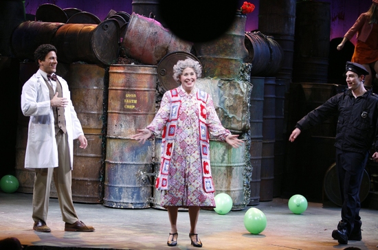Photo Coverage: BWW Visits 'THE TOXIC AVENGER' - Nicholas Rodriguez Takes A Bow Image