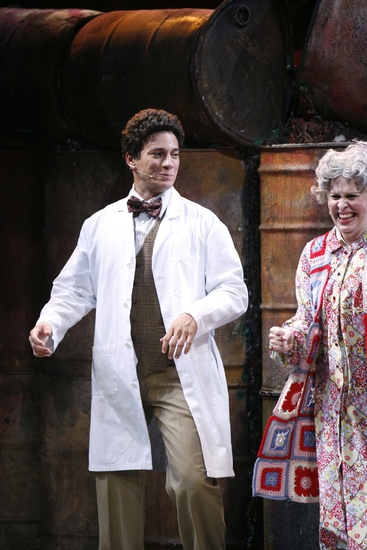 Photo Coverage: BWW Visits 'THE TOXIC AVENGER' - Nicholas Rodriguez Takes A Bow Image