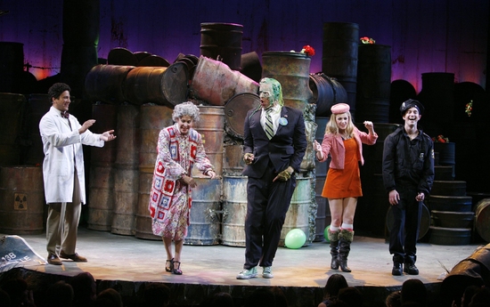 Photo Coverage: BWW Visits 'THE TOXIC AVENGER' - Nicholas Rodriguez Takes A Bow Image