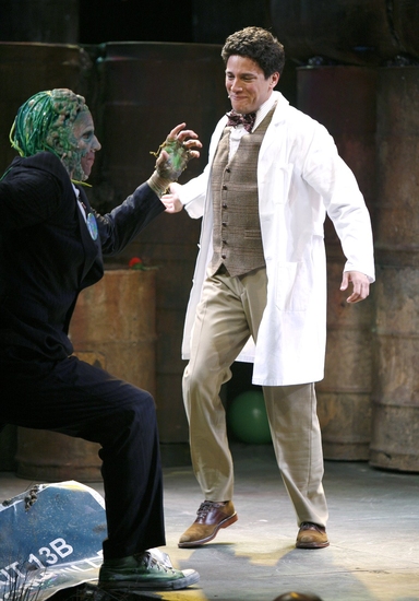 Photo Coverage: BWW Visits 'THE TOXIC AVENGER' - Nicholas Rodriguez Takes A Bow Image