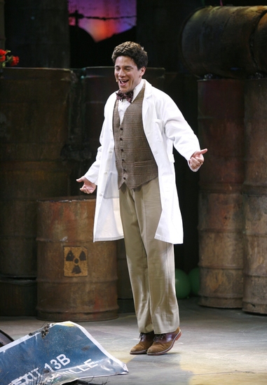 Photo Coverage: BWW Visits 'THE TOXIC AVENGER' - Nicholas Rodriguez Takes A Bow Image