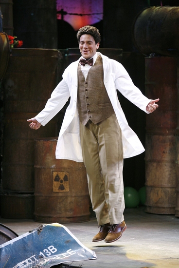 Photo Coverage: BWW Visits 'THE TOXIC AVENGER' - Nicholas Rodriguez Takes A Bow Image