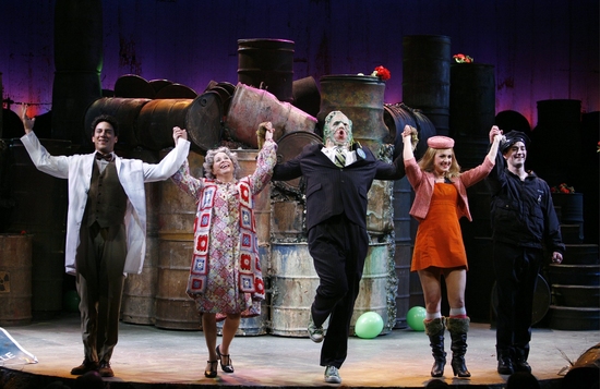 Photo Coverage: BWW Visits 'THE TOXIC AVENGER' - Nicholas Rodriguez Takes A Bow Image