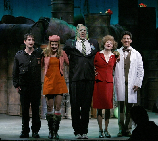 Photo Coverage: BWW Visits 'THE TOXIC AVENGER' - Nicholas Rodriguez Takes A Bow Image