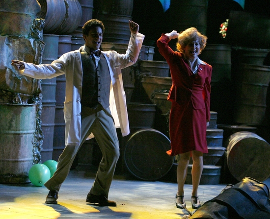 Photo Coverage: BWW Visits 'THE TOXIC AVENGER' - Nicholas Rodriguez Takes A Bow Image