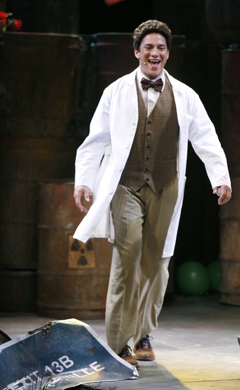 Photo Coverage: BWW Visits 'THE TOXIC AVENGER' - Nicholas Rodriguez Takes A Bow Image