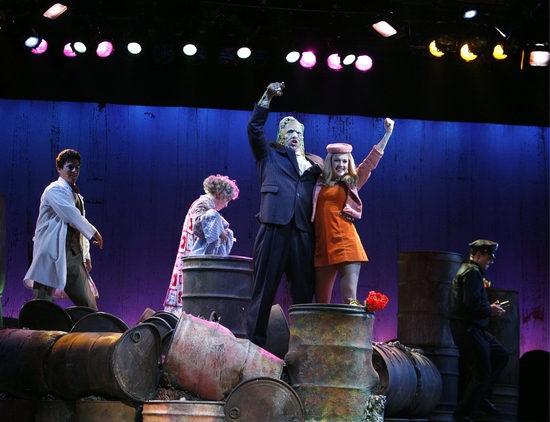 Photo Coverage: BWW Visits 'THE TOXIC AVENGER' - Nicholas Rodriguez Takes A Bow Image