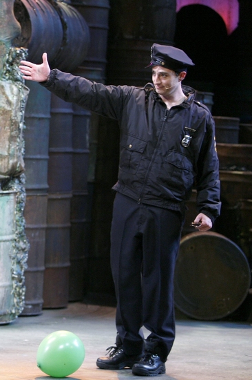 Photo Coverage: BWW Visits 'THE TOXIC AVENGER' - Nicholas Rodriguez Takes A Bow Image
