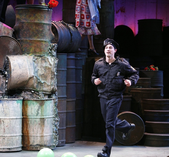 Photo Coverage: BWW Visits 'THE TOXIC AVENGER' - Nicholas Rodriguez Takes A Bow Image
