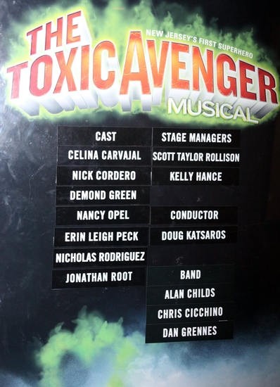 Photo Coverage: BWW Visits 'THE TOXIC AVENGER' - Nicholas Rodriguez Takes A Bow Image