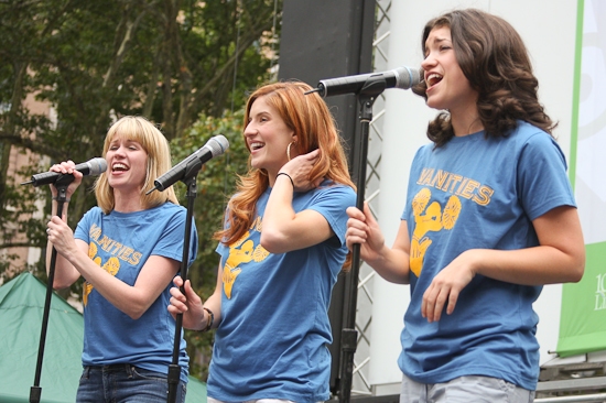 Lauren Kennedy, Anneliese Van Der Pol, and Sarah Stiles

 Photo