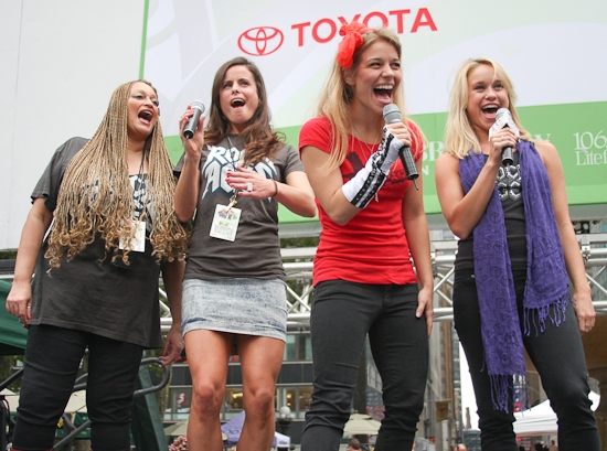 Michele Mais, Katherine Tokarz, Savannah Wise, and Becca Tobin Photo