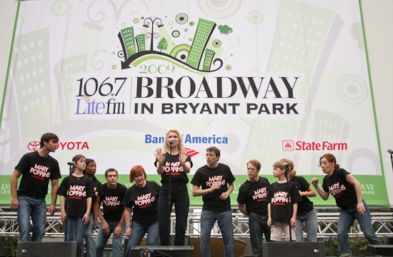 Photo Coverage: WICKED, 'ROCK', 'POPPINS' And VANITIES Perform At 'BROADWAY IN BRYANT PARK' Image