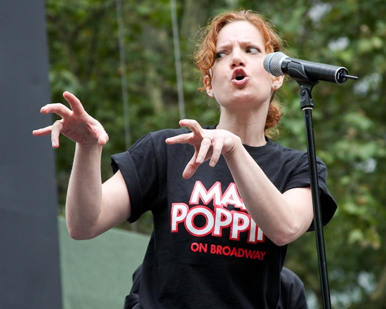 Photo Coverage: WICKED, 'ROCK', 'POPPINS' And VANITIES Perform At 'BROADWAY IN BRYANT PARK' Image