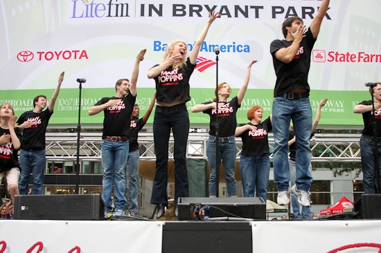Photo Coverage: WICKED, 'ROCK', 'POPPINS' And VANITIES Perform At 'BROADWAY IN BRYANT PARK' Image