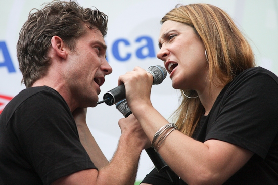 Photo Coverage: WICKED, 'ROCK', 'POPPINS' And VANITIES Perform At 'BROADWAY IN BRYANT PARK' Image