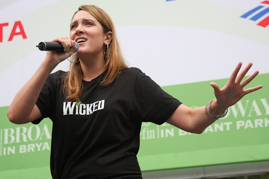 Photo Coverage: WICKED, 'ROCK', 'POPPINS' And VANITIES Perform At 'BROADWAY IN BRYANT PARK' Image